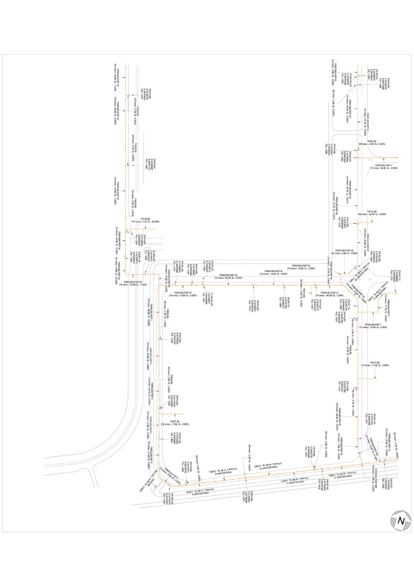 CIVIL 2D DRAFTING DRAWING – PACE
